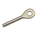 5 PC 1/8" Wire Rope Swage Eye Terminal Hand Aircraft Eye Stainless Steel