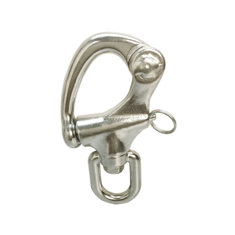 5 PC 2-3/4" Marine Stainless Steel Swivel Eye Snap Shackle Anchor 3,968 Lbs