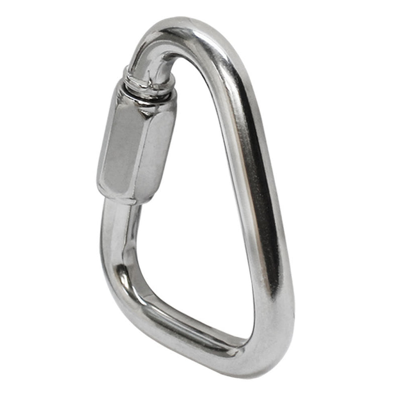 5 Pc 3/16" Marine Stainless Steel 316 Triangle Quick Link Shackle Rig Boating