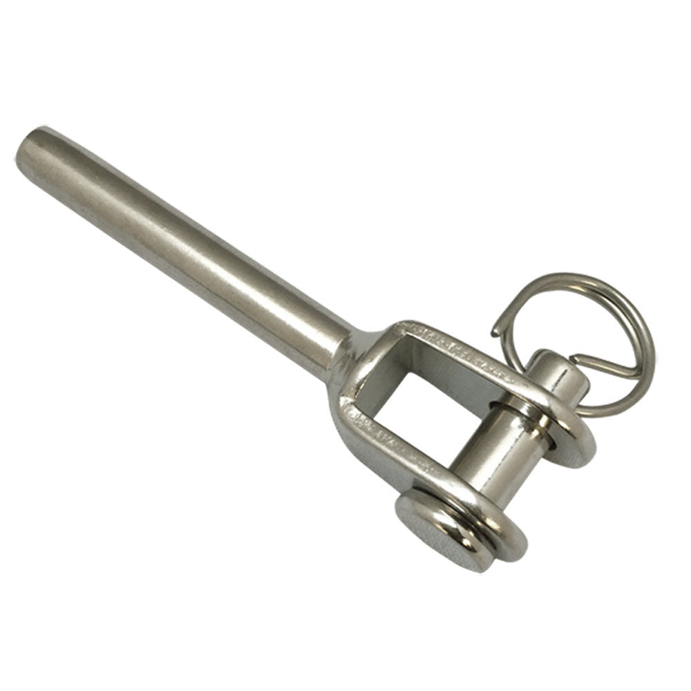 5 PC 3/16" Stainless Steel Wire Rope Swage Jaw Terminal