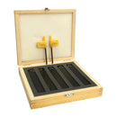5 pc 3/4" Lathe Indexable Carbide Insert and Turning Tooling Bit Holder Set
