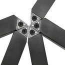 5 pc 3/4" Lathe Indexable Carbide Insert and Turning Tooling Bit Holder Set