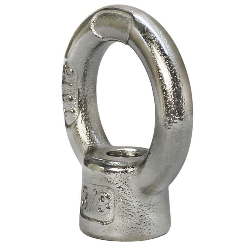5 PC 3/8" Boat Marine 316 Stainless Steel Lifting Eye Nut 1,000 LB Cap