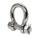 5 Pc 3/8" Bolt Pin Anchor Shackle Marine Stainless Steel 316 D Ring Bow Rigging