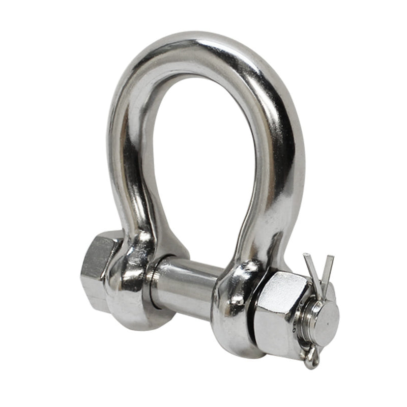 5 Pc 3/8" Bolt Pin Anchor Shackle Marine Stainless Steel 316 D Ring Bow Rigging