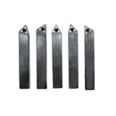 5 PC 3/8'' Shank Indexable Carbide Insert Lathe Turning Tool Bit Set