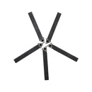 5 PC 3/8'' Shank Indexable Carbide Insert Lathe Turning Tool Bit Set