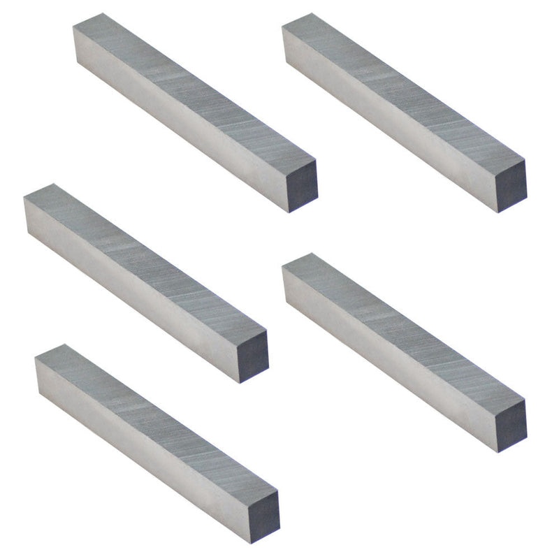 5 Pc 3/8'' x 3/8'' x 3'' HSS Square Bits Lathe Fly Cutter Mill Blank Lathing Milling