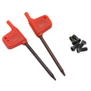 5 pc 5/16" Lathe Indexable Carbide Insert and Turning Tooling Bit Holder Set