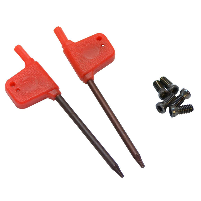 5 pc 5/16" Lathe Indexable Carbide Insert and Turning Tooling Bit Holder Set