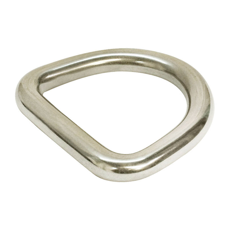 5 Pc 5-16'' 40MM Marine Boat Stainless Steel D Ring Welded Formed D-Ring