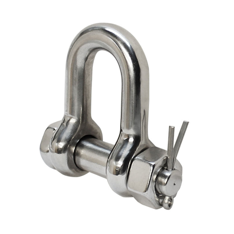 5 Pc 5/16" Marine Stainless Steel 316 Chain Shackle Bolt Pin D Ring Rig Boating