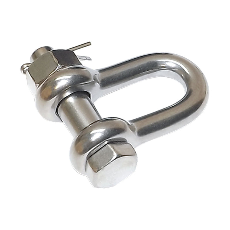 5 Pc 5/16" Marine Stainless Steel 316 Chain Shackle Bolt Pin D Ring Rig Boating