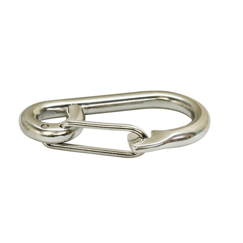 5 Pc 5/16" Stainless Steel Marine Boat Stainless Steel Spring Gate Snap Hook Harness Clip T316
