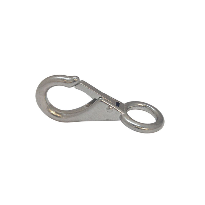 5 Pc 5/8" Marine Stainless Steel 316 Fixed Eye Boat Snap Hook 220 LB Grade 316