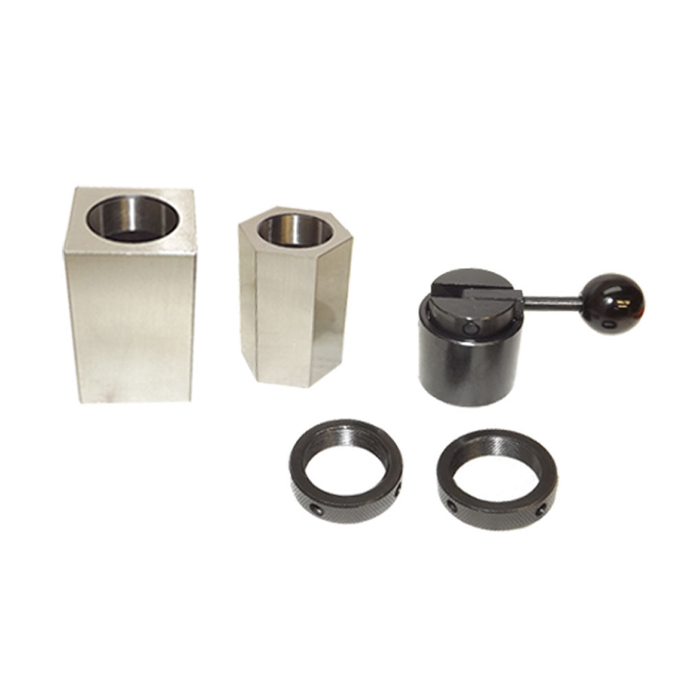 5 Pc 5C Hex Square Closer Rings Collet Block Chuck Milling Lathe Surface Grinder