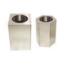 5 Pc 5C Hex Square Closer Rings Collet Block Chuck Milling Lathe Surface Grinder