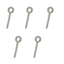 5 Pc Marine Boat 3/8" x 3" Stainless Steel Lag Eye Bolt Screw Threading SS316