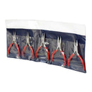 5 PC Mini Pliers Single Leaf Split Ring Bend Nose Long Nose Round nose Pliers