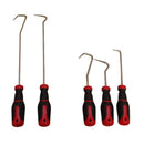 5 Pc Professional Pick Set Picker Hand Tool Long Reach Handle Remover L Pick