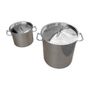 5 Pc Stainless Steel Stock Pot Steamer Pot Vaporera Kettle 20 24 32 40 52QT