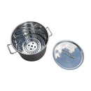 5 Pc Stainless Steel Stock Pot Steamer Pot Vaporera Kettle 20 24 32 40 52QT