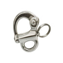 5 PCS 2'' Fixed Eye Snap Shackle Fixeye SS316 Stainless Steel Shackle Fixed Bail