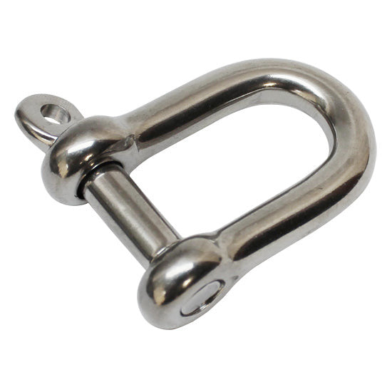 5 PCS 5/16" Chain D type Rigging Bow Shackle Anchor for Boat Stainless Steel Paracord