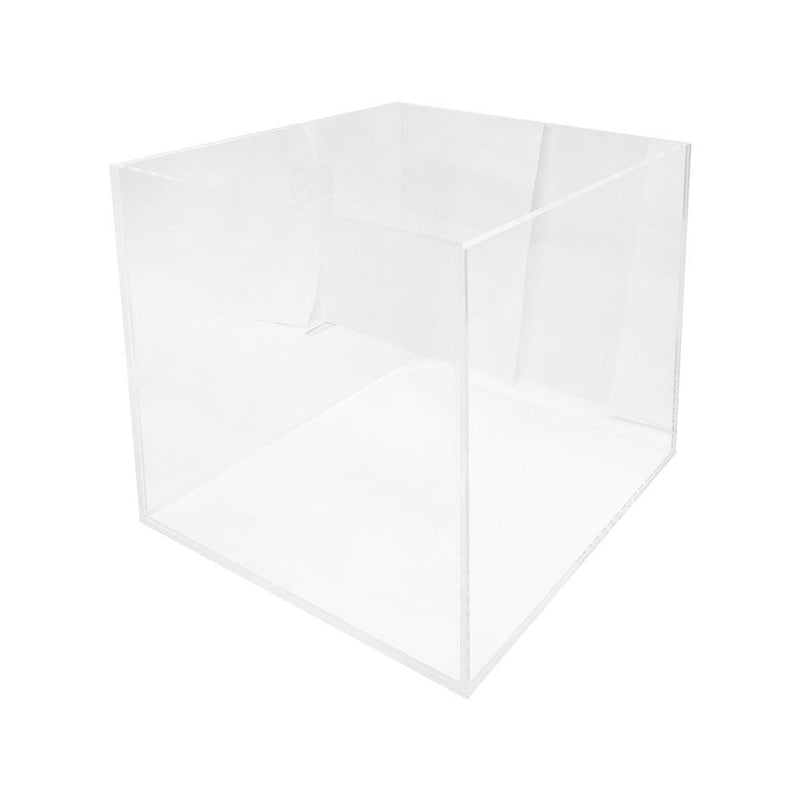 5 Sided 8'' Lucite Acrylic Cube Bin Fixture Display Retail Store