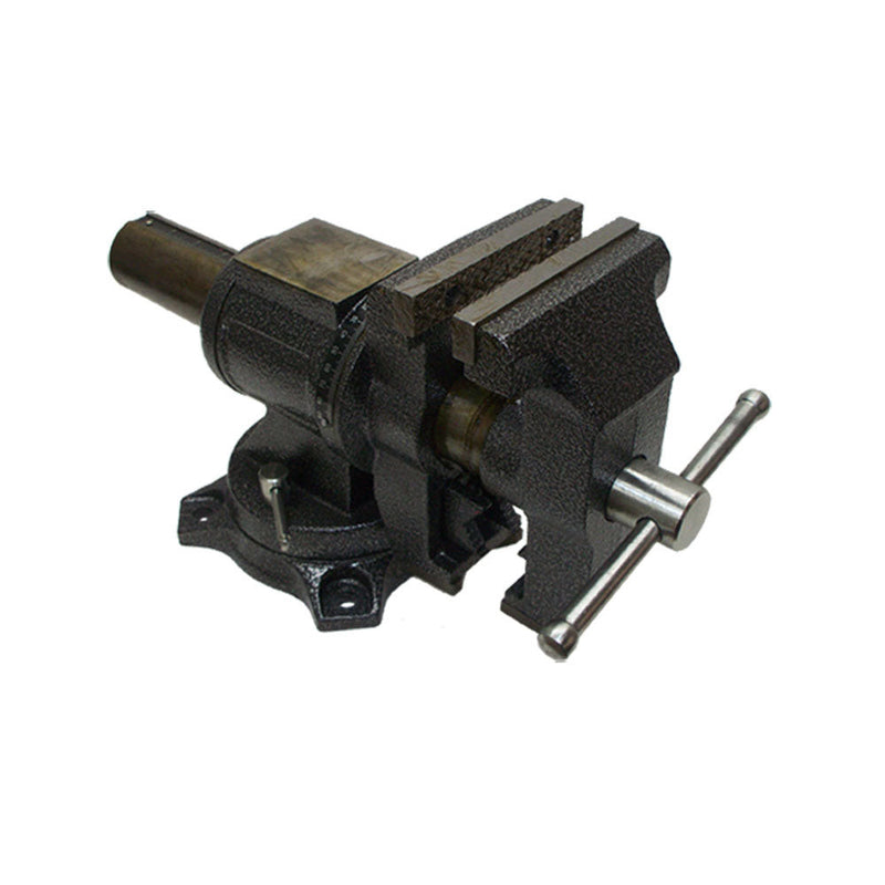 5" MULTI PURPOSE VISE ANVIL PIPE 360 degree Scale Ruler Swivel Base & Jaw