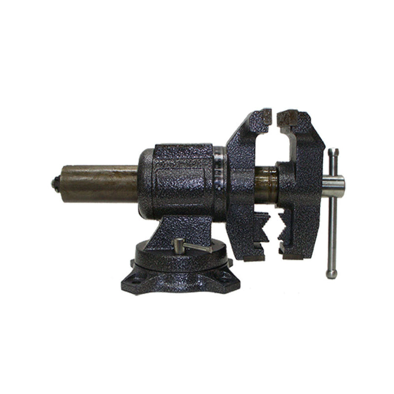 5" MULTI PURPOSE VISE ANVIL PIPE 360 degree Scale Ruler Swivel Base & Jaw
