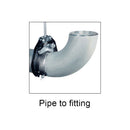 5" to 12" Pipe Clamp Flange Tee Fitting Elbow Exotic Pipe Fabrication