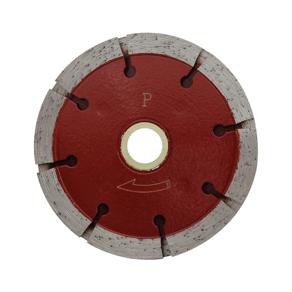 5'' Premium Red Tuck Point Blade Concrete Mortar Joint Removal 7-8''-5