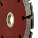 5'' Premium Red Tuck Point Blade Concrete Mortar Joint Removal 7-8''-5-8'' Arbor