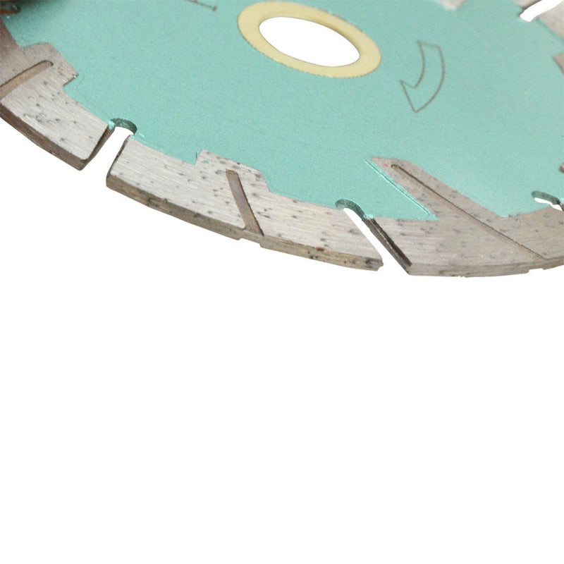 5'' x .085'' x 7/8'' - 5/8'' Turbo Segmented Wet and Dry Saw Blade 10mm Rim