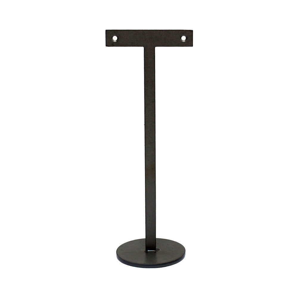5-1/2" High Raw Steel Single Earring Display Fixture Retail Store Jewelry Display
