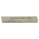 5/16" X 5/16" X 2-1/2" HSS Square Tool Bit Rectangular Lathe Fly Cutter Mill Blank