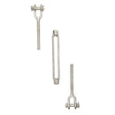 5/16'' x 4-1/2'' Turnbuckle JAW JAW Pulley Galvanized Drop Forge Swivel Hoist