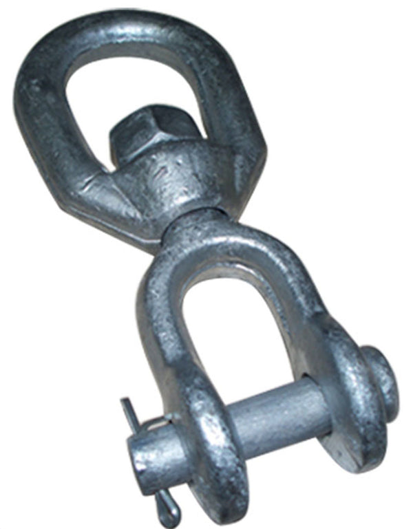 5/8 inch JAW EYE Swivel Marine Mooring Galvanized 5200 lbs