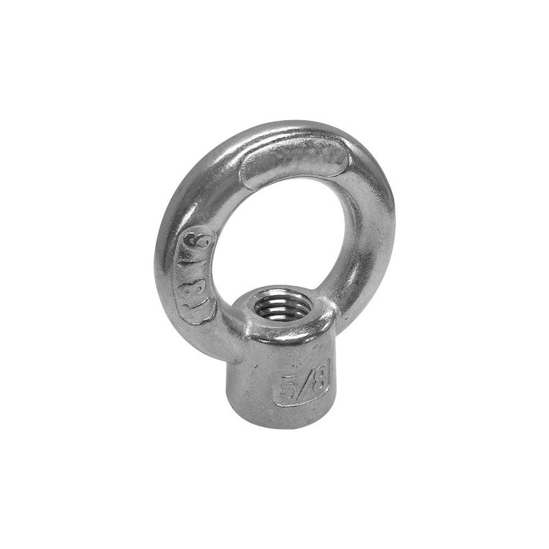 5/8" Boat Marine 316 Stainless Steel Lifting Eye Nut 3,200 LB Cap UNC Tap
