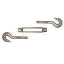 5/8'' x 12'' Turnbuckle HOOK HOOK Pulley Galvanized Drop Forge Turnbuckle