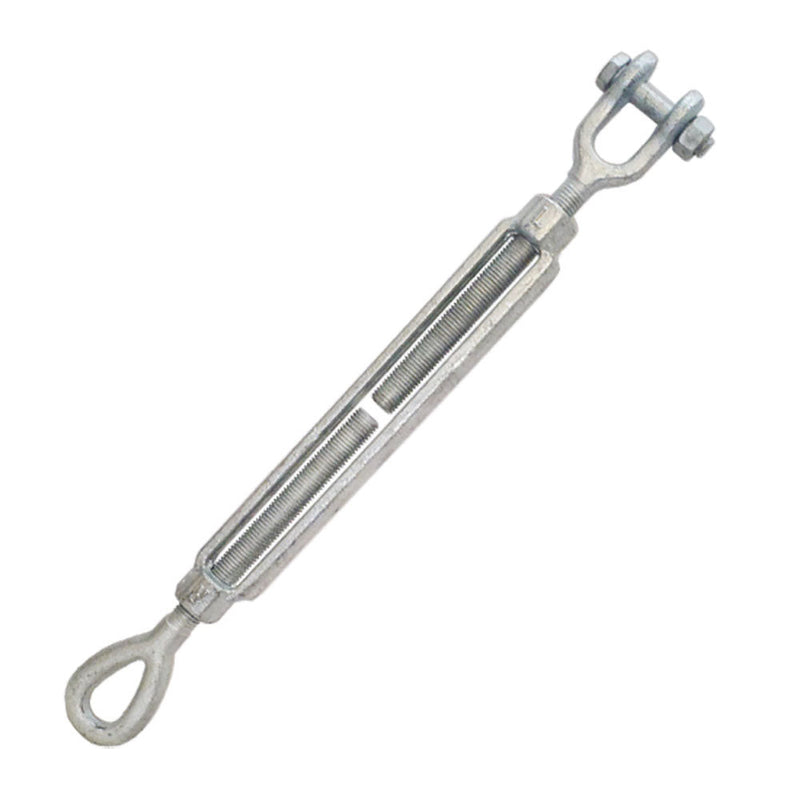 5/8" x 6" Turnbuckle JAW EYE Pulley Galvanized Drop Forge Turnbuckle
