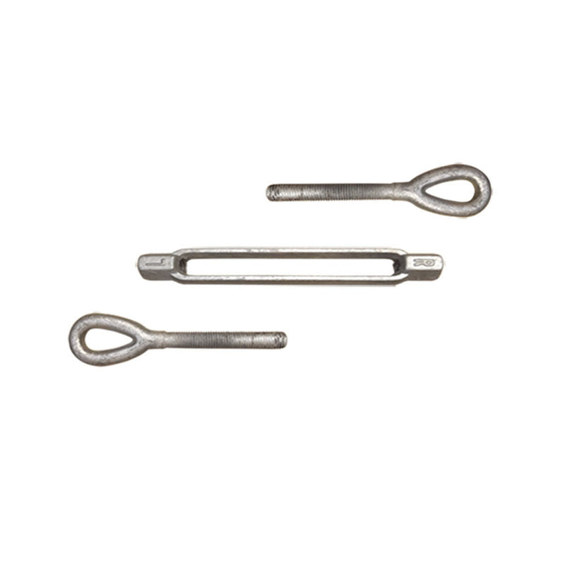 5/8'' x 9'' Turnbuckle EYE EYE Pulley Galvanized Drop Forge Turnbuckle Shackle