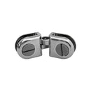 50 Pc Chrome Door Hasp Pair Glass Connector 3/16'' Tempered Glass Shelf