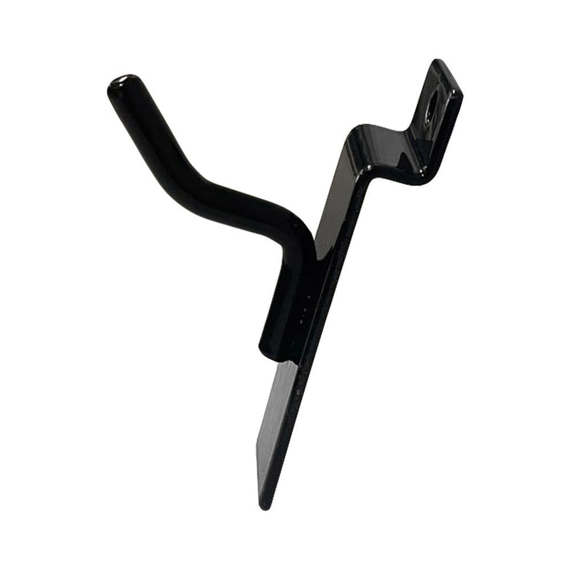 50 Pcs 1'' Black Slatwall Hook Hooks Retail Display Wire Metal Hanger