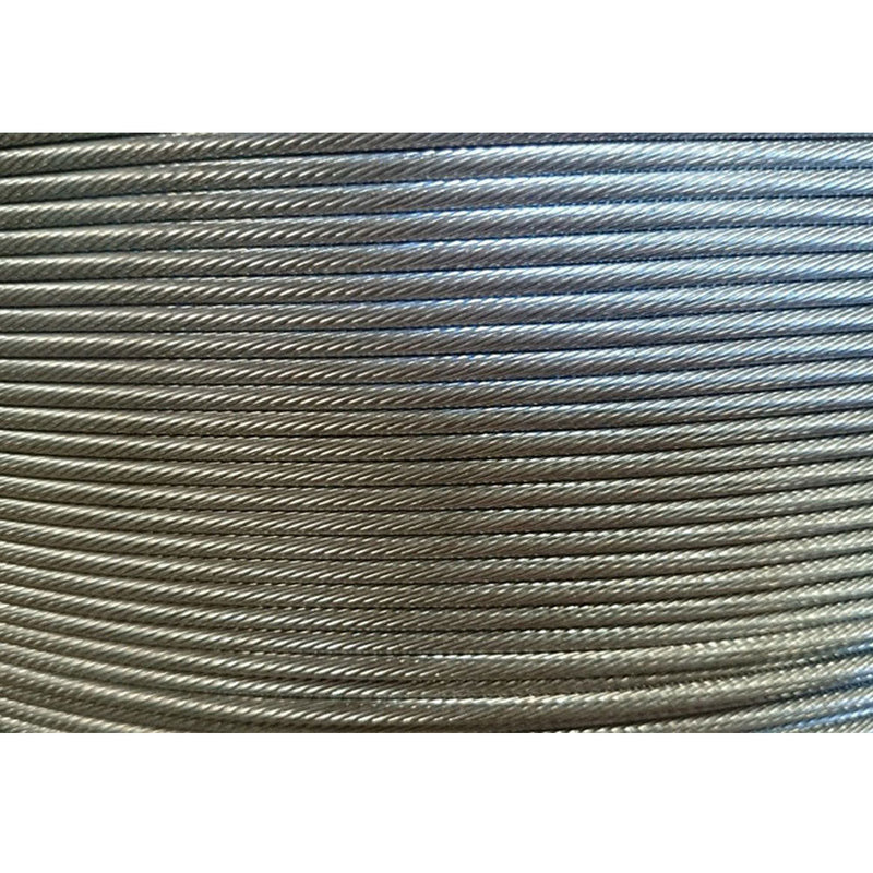 1/4" - 500 Ft - 1x19 Construction 316 STAINLESS STEEL 1/4" 1x19 Cable Rail Railing Wire Rope