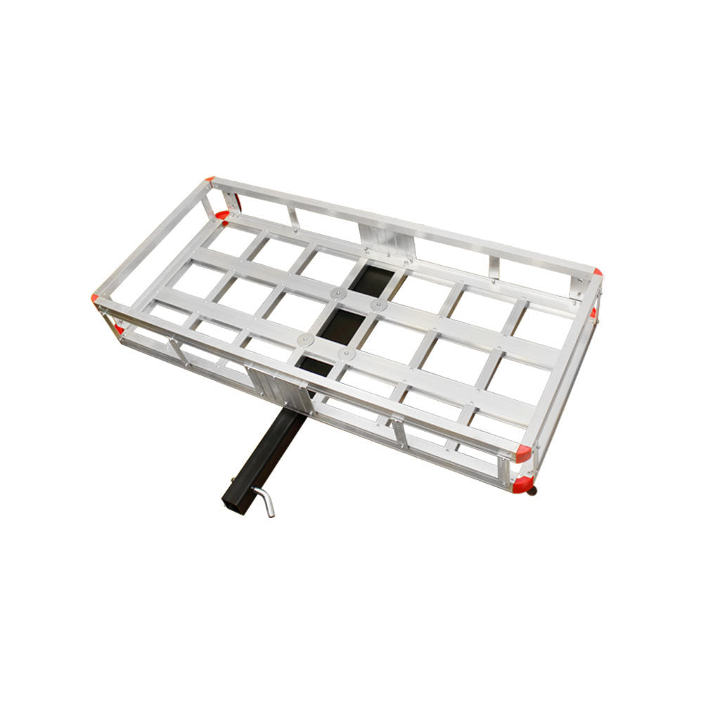 Aluminum Hitch Cargo Carrier 500 lb Capacity for 2 Inch Receiver – Heavy Duty Rack