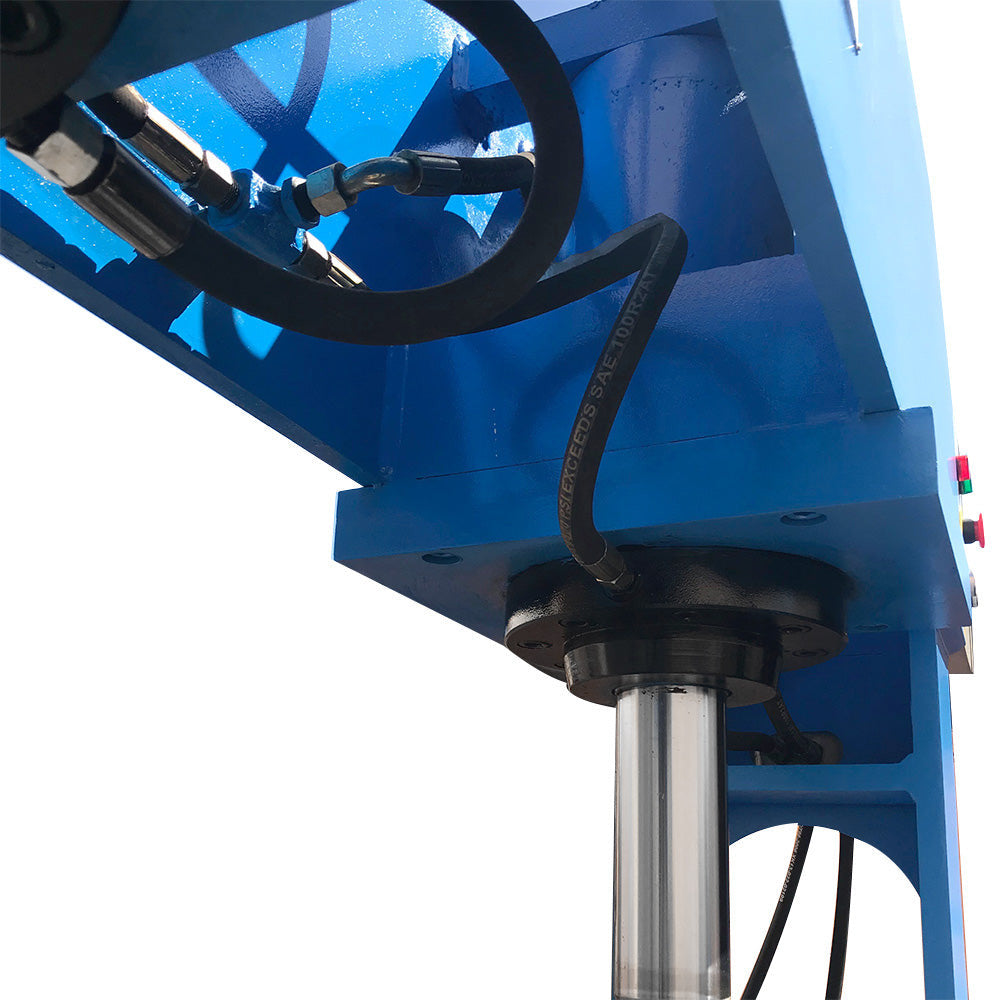 51" x 3/8" Electric 100 Ton Hydraulic Press Brake Bender Bending 2-Cylinder 3-Phase 220V
