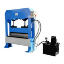 51" x 3/8" Electric 100 Ton Hydraulic Press Brake Bender Bending 2-Cylinder 3-Phase 220V
