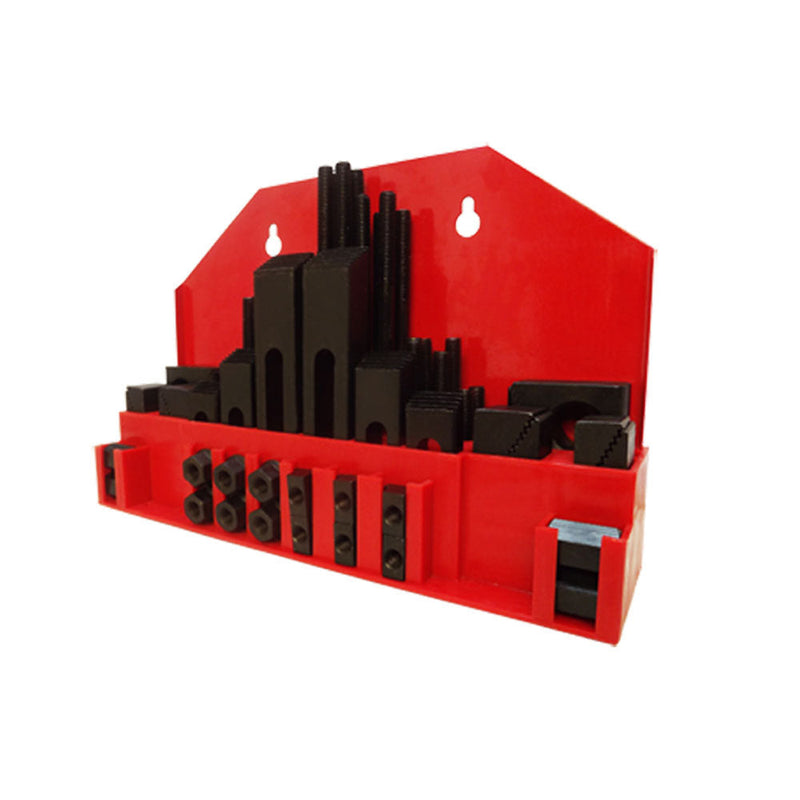52 PC x 7/16" CLAMPING TSlot Flange Coupling Nut Step Block Milling Clamp UNC Clamping Kit